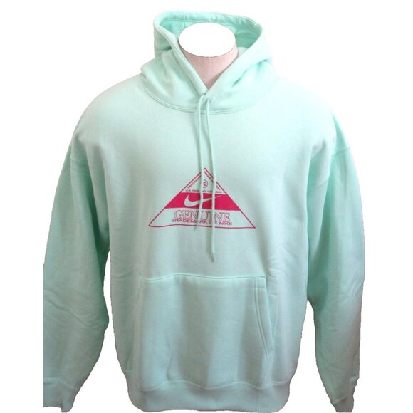 Nike SB Men's Skate Hoodie Sweatshirt Mint Green Active Pink Size Large NWT - Picture 1 of 4